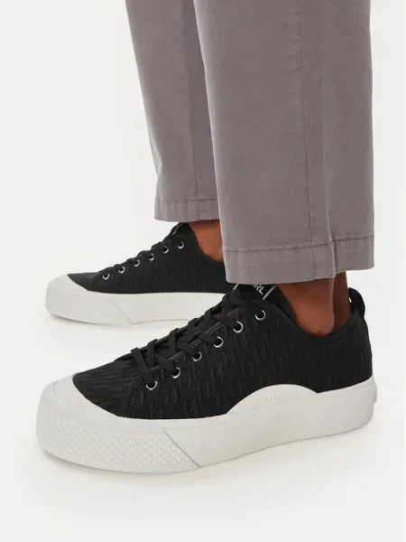 Tenisice KARL LAGERFELD Kampus Max V crna