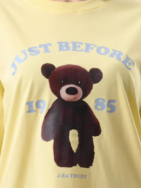 Футболка J.b4 Just Before жовта