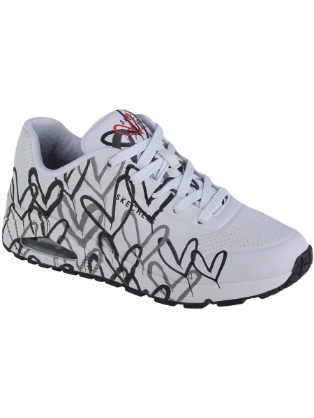 Pantofi Skechers alb