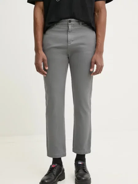 Hlače HUGO siva