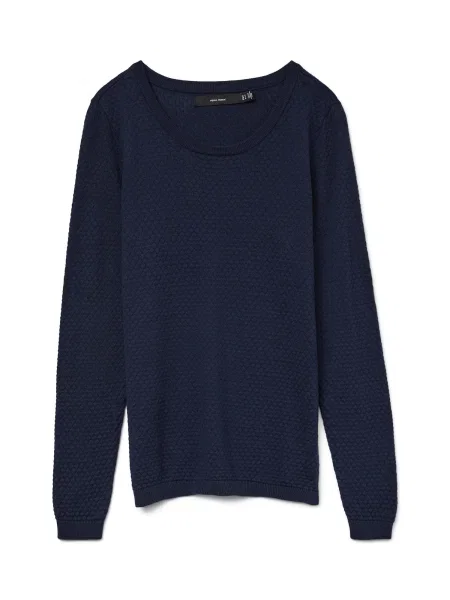 VERO MODA Pulover VMCare bleumarin