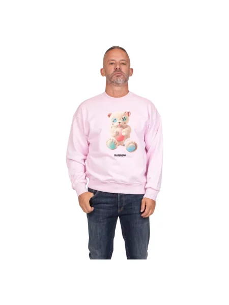 Bluza Barrow z kapturem różowa