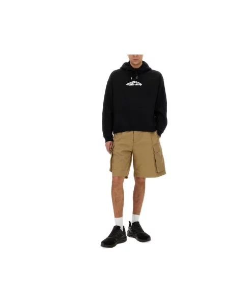 Bermudy Dsquared2 beżowe