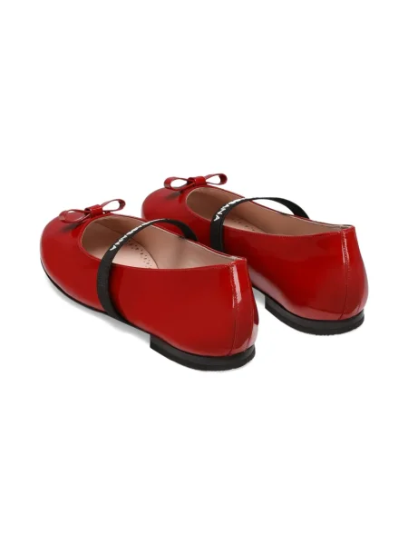 Balerinki dziecięce Dolce And Gabbana czerwone
