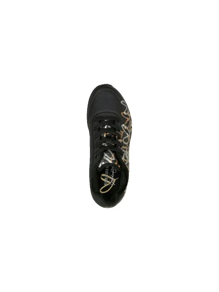 Sneakerși Skechers negru
