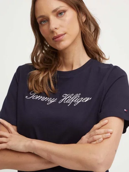 Tommy Hilfiger kratka majica modra