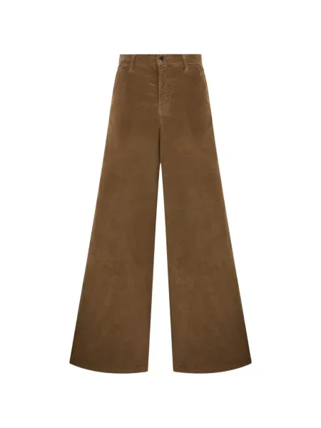 Pantaloni Lois Jeans de catifea cord maro