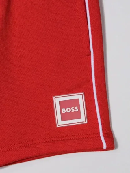 Szorty dziecięce Bosswear czerwone
