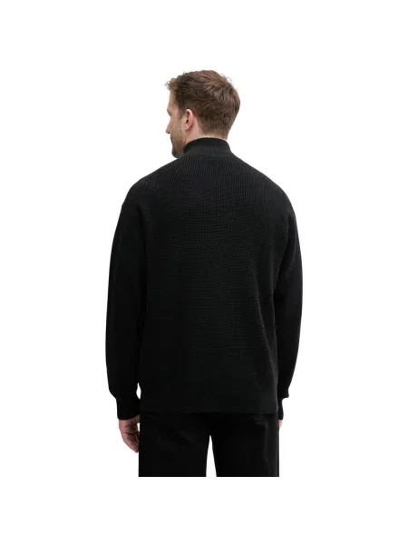 Calvin Klein Jeans Sveter / biela čierna