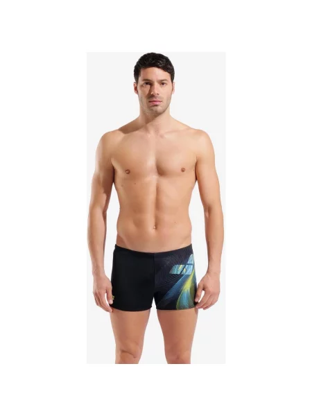 Kąpielówki Arena Performance Jellyfish Short niebieski 75 czarny