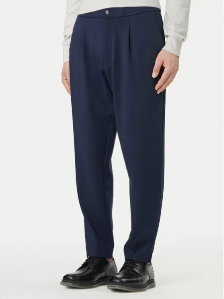 Calvin Klein Pantaloni din Bleumarin Tapered Fit