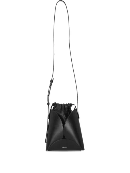 Geanta crossbody Jil Sander negru