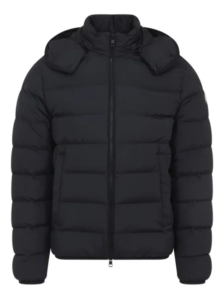 Geacă Moncler cu glugă negru