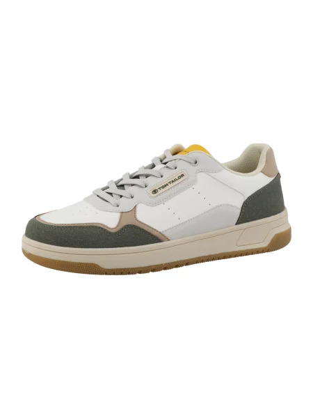 Sneakerși Tom Tailor alb