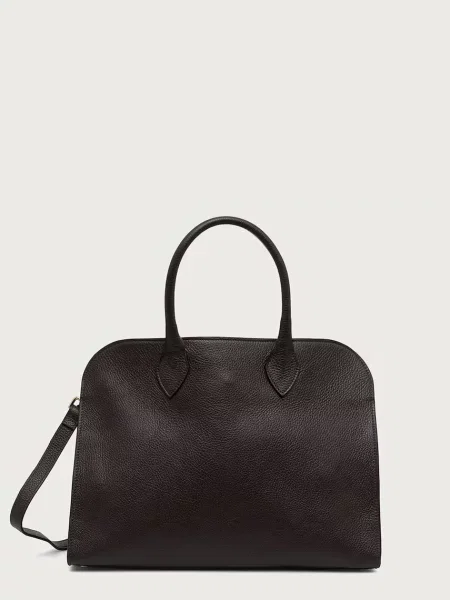 Answear.LAB geantă shopper pentru femei din piele maro