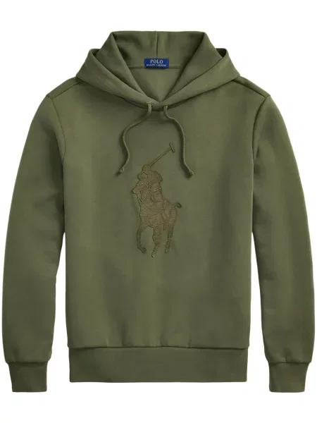 Fleece καρό κασκέτο Polo Ralph Lauren πράσινο