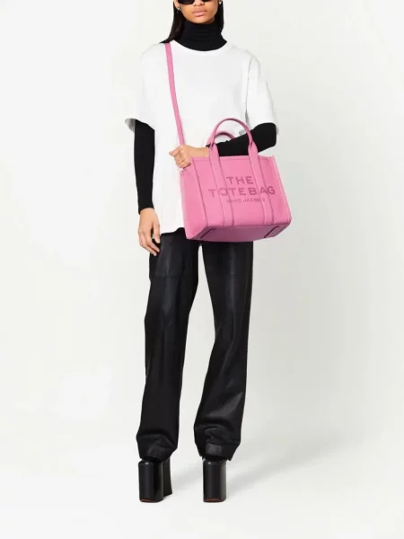 Geantă shopper Marc Jacobs roz