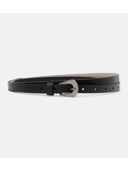 Curea Brunello Cucinelli din piele negru