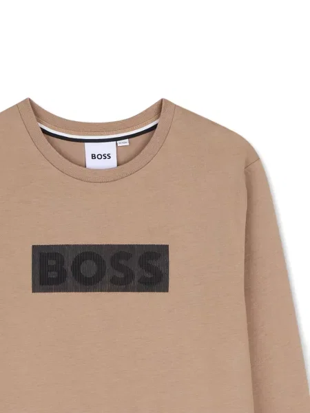 Koszulka dziecięca Bosswear brązowa