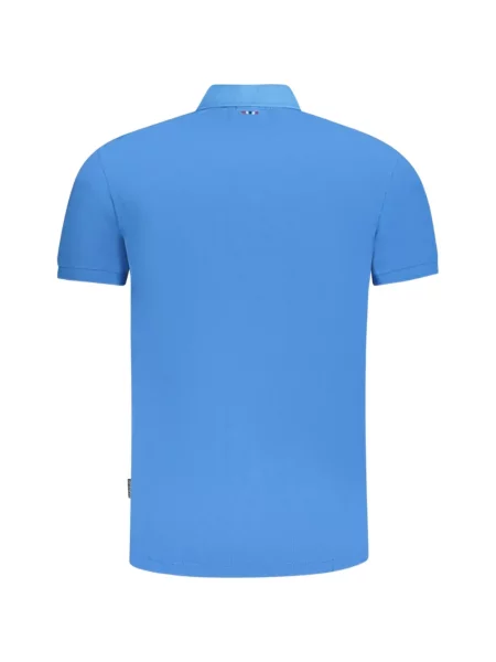 Scurt tricou polo Napapijri albastru
