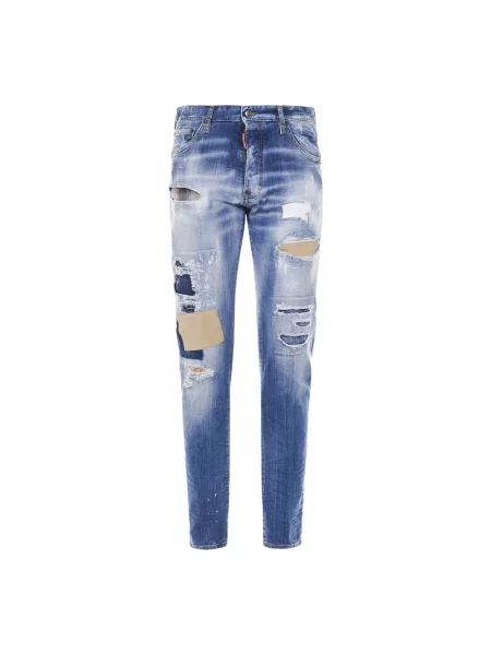 Jeansy Dsquared2 niebieskie