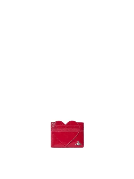 Portfel Vivienne Westwood w serca czerwony