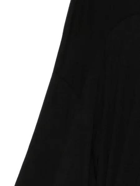 Lung tricou Julius drapate negru