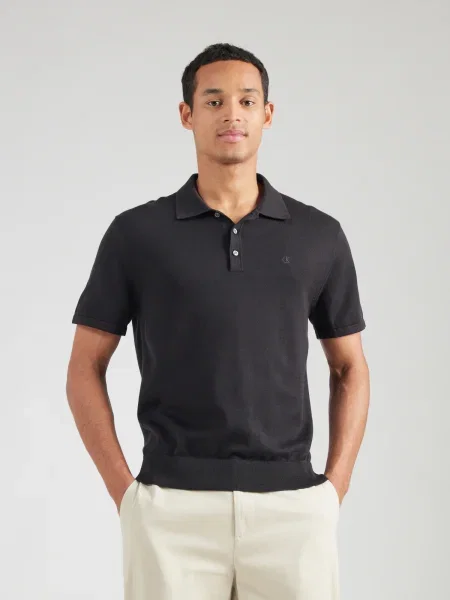 Calvin Klein Tricou polo negru