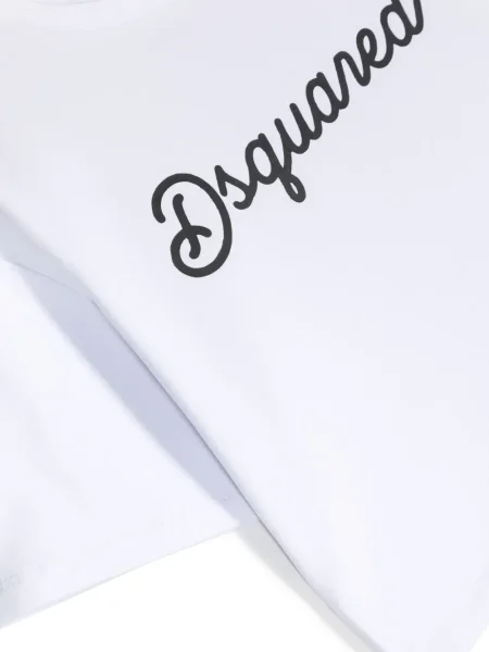 Sweter dziecięcy Dsquared2 biały