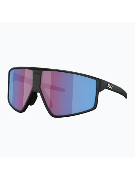 Bliz Nano Optics Nordic Light matt fekete/begónia/ibolyakék multi napszemüveg. Méret: OS fekete
