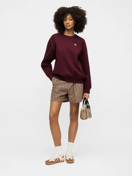 ADIDAS ORIGINALS Mikina Essentials bordová