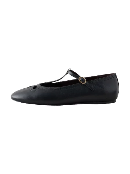 Next Balerini cu curea glezna Forever Comfort' negru