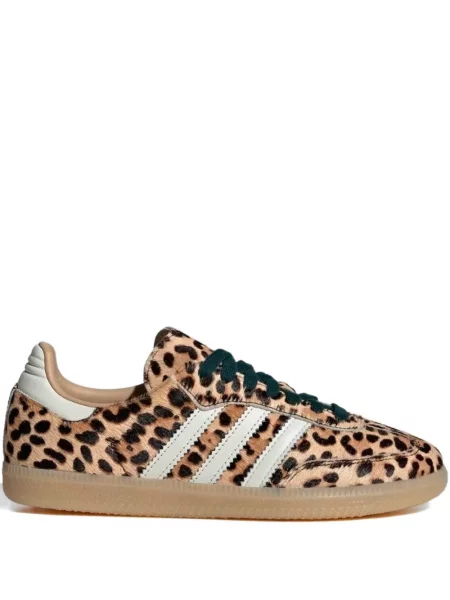 Geantă Adidas cu dungi cu imagine maro