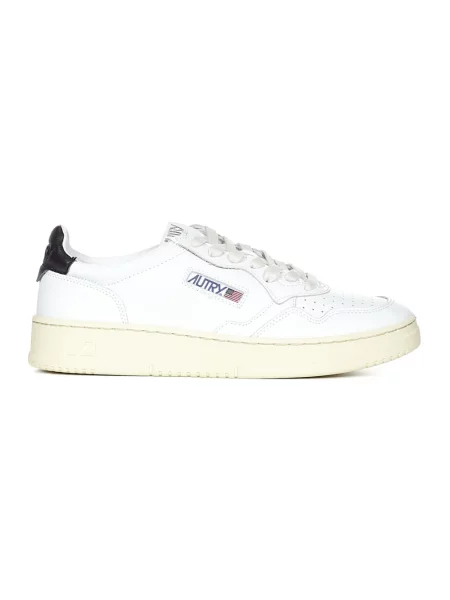 Sneakersy Autry skórzane białe