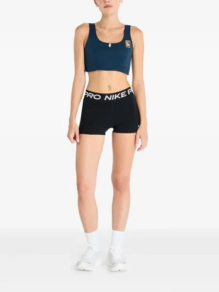 Decupat boxeri Nike cu autograf din fleece negru