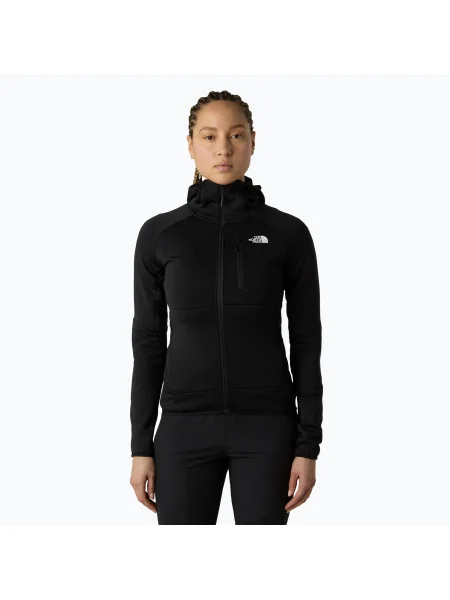 Bluză pentru femei The North Face Meteora Full Zip black negru