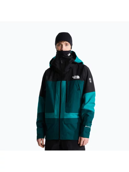 Мъжко скиорско яке The North Face Summit Verbier GTX restorative tea синьо