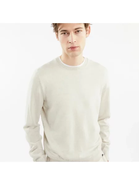 Sweter Fay wełniany beżowy