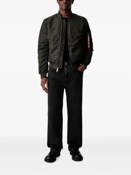 Geacă bomber Alpha Industries verde