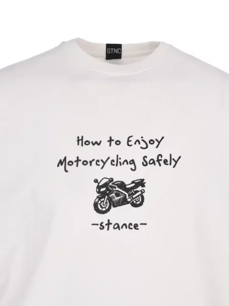 Tricou grafic Stance cu imagine alb