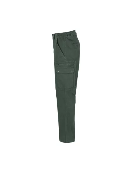 Spodnie cargo Sol's Docker zielone
