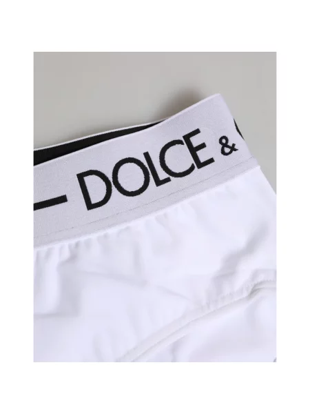 Szorty Dolce And Gabbana z logo białe