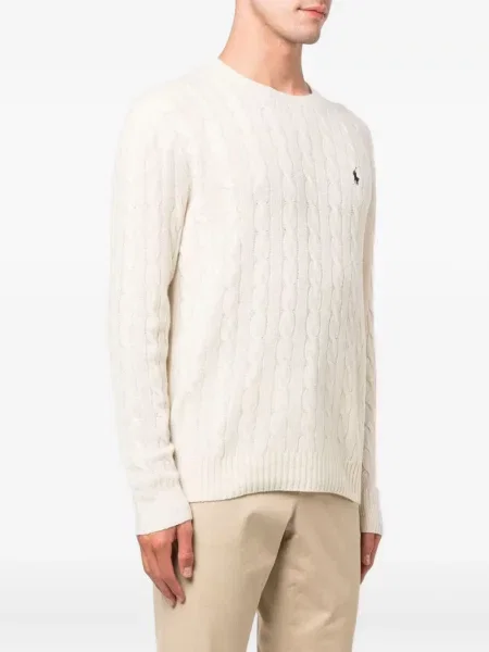 Șosete Polo Ralph Lauren cu broderie în carouri plisate albastru
