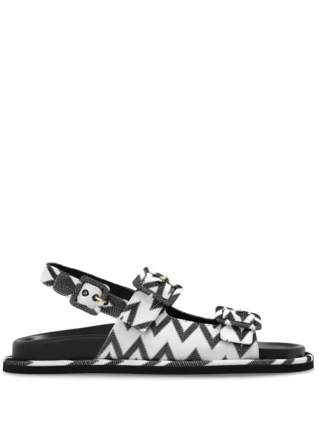 Sandale Missoni tricotate negru