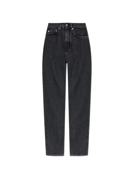Blugi conici Jil Sander conici negru