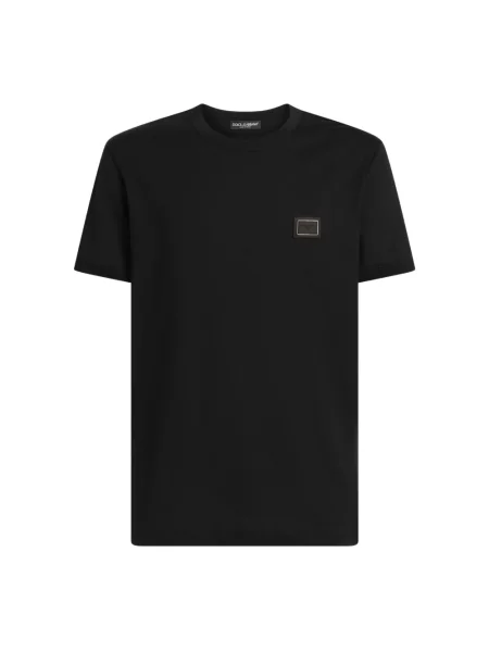 Koszulka Dolce And Gabbana z logo czarna