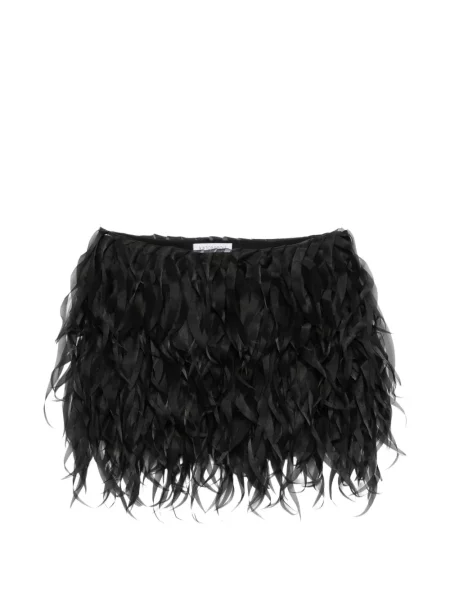 Fusta mini Viktor & Rolf cu pene negru