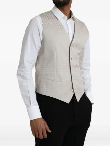 Vestă Dolce & Gabbana cu imprimeu geometric