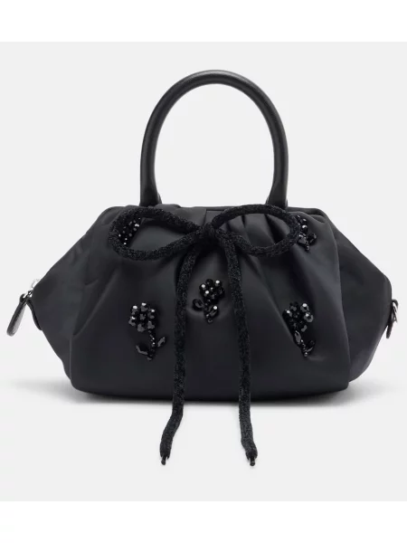 Mały mały top Simone Rocha czarny