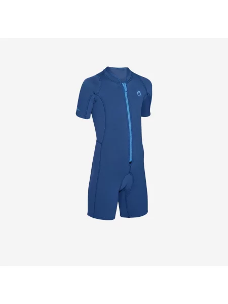 Strój kąpielowy dziecięcy Decathlon niebieski